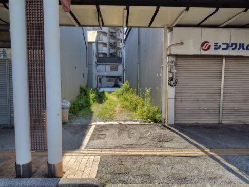 高知市菜園場商店街土地