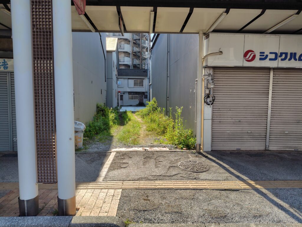 高知市菜園場商店街土地