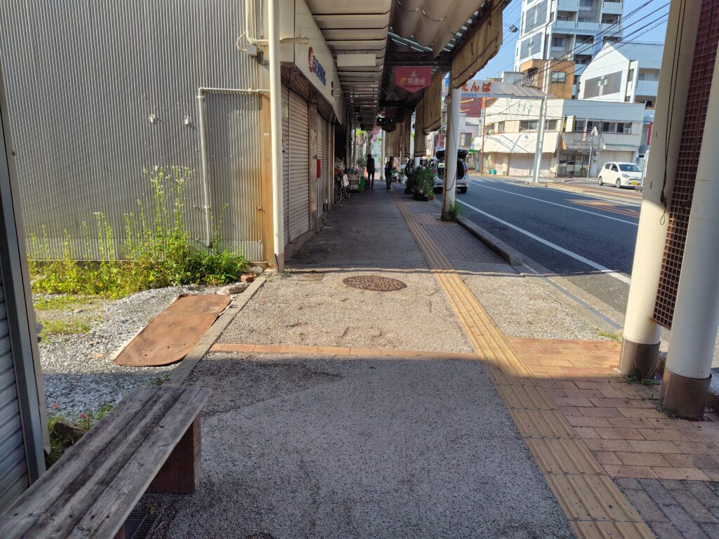 高知市菜園場商店街土地