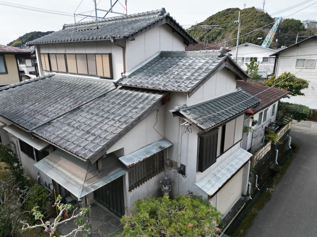 不動産査定ドローン調査