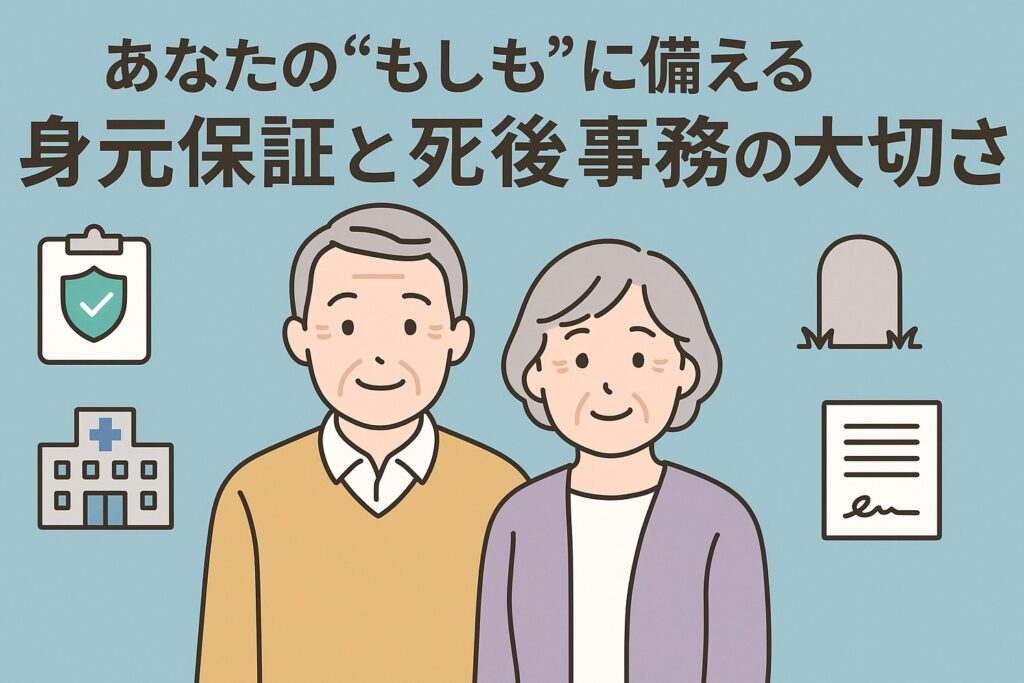 身元保証と死後事務
