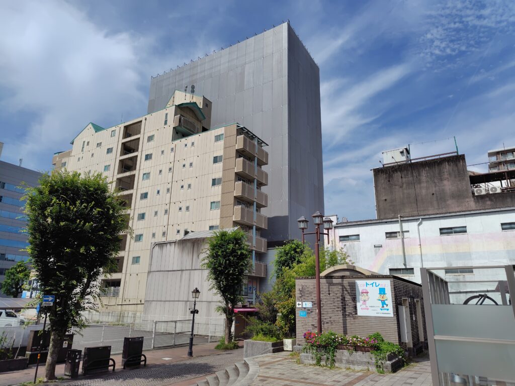 東横イン高知工事中