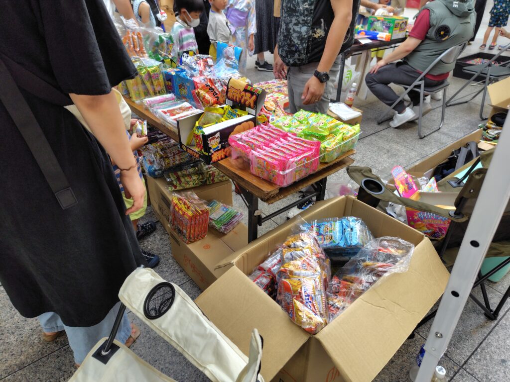 土曜夜市高知くじびき
