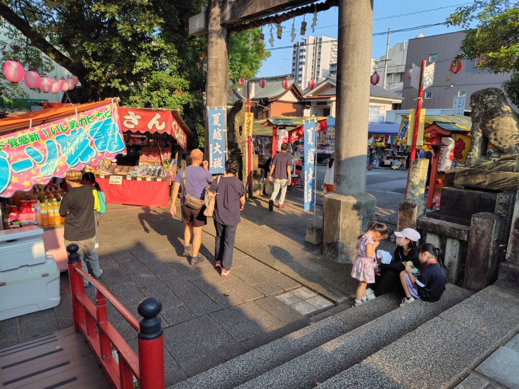 高知八幡宮てきや