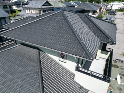 ドローン屋根調査