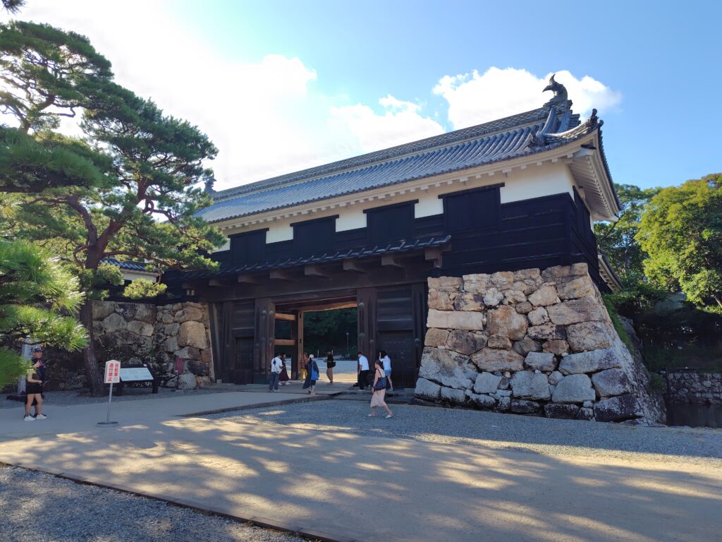 高知城入口追手門
