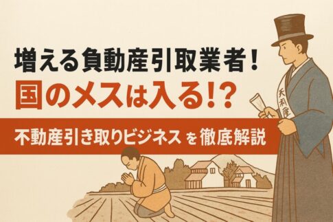 不動産引取り業者に国のメス