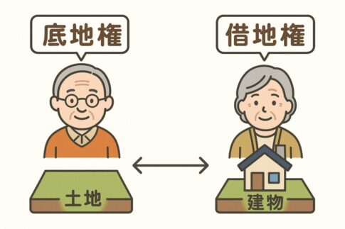 底地権高知イラスト