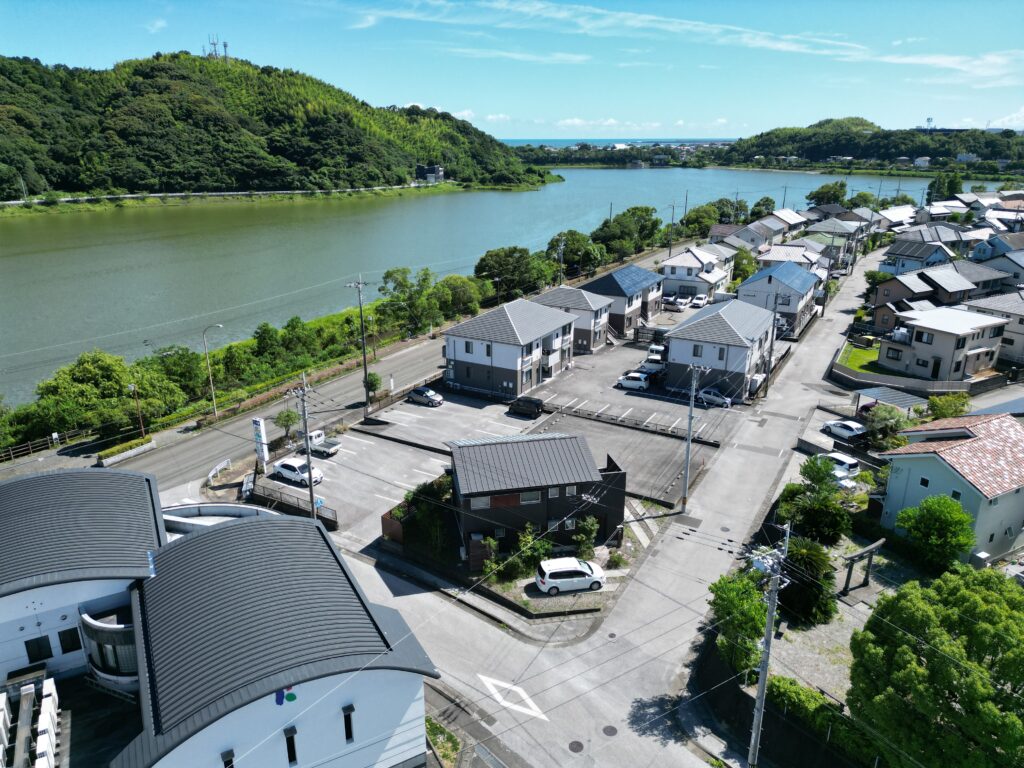 高知県南国市緑ヶ丘ドローン空撮