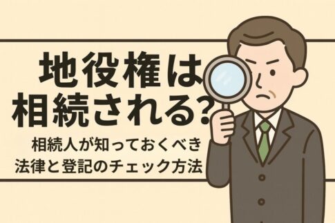 地役権相続イラスト