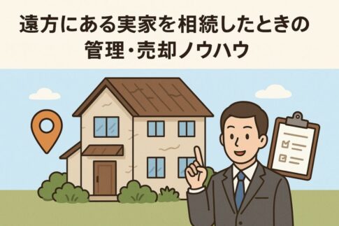 遠方にある実家を相続したときの管理・売却・注意点