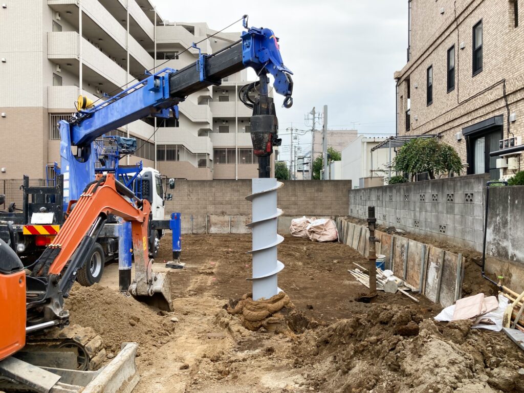 地中埋設物ボーリング調査