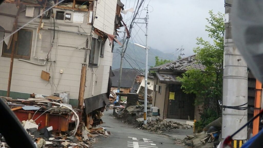 地震に弱い空き家