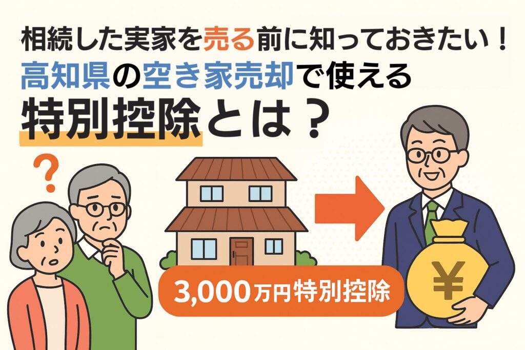空き家売却税金特別控除