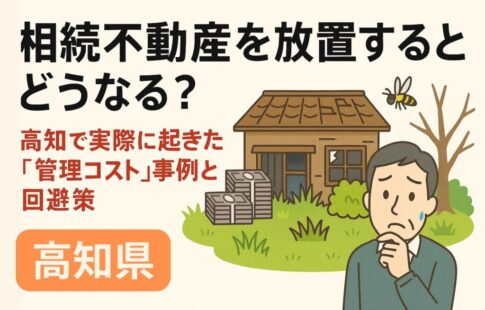相続不動産放置高知県
