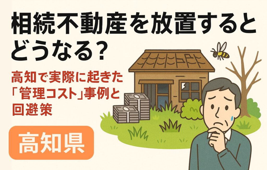 相続不動産放置高知県