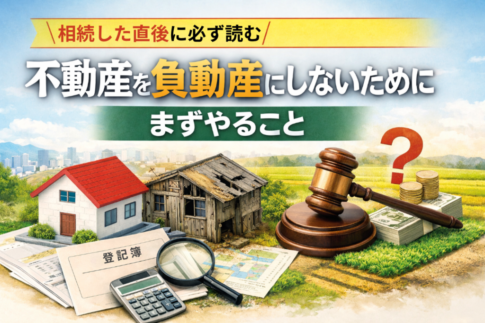 相続不動産を負動産にしないために