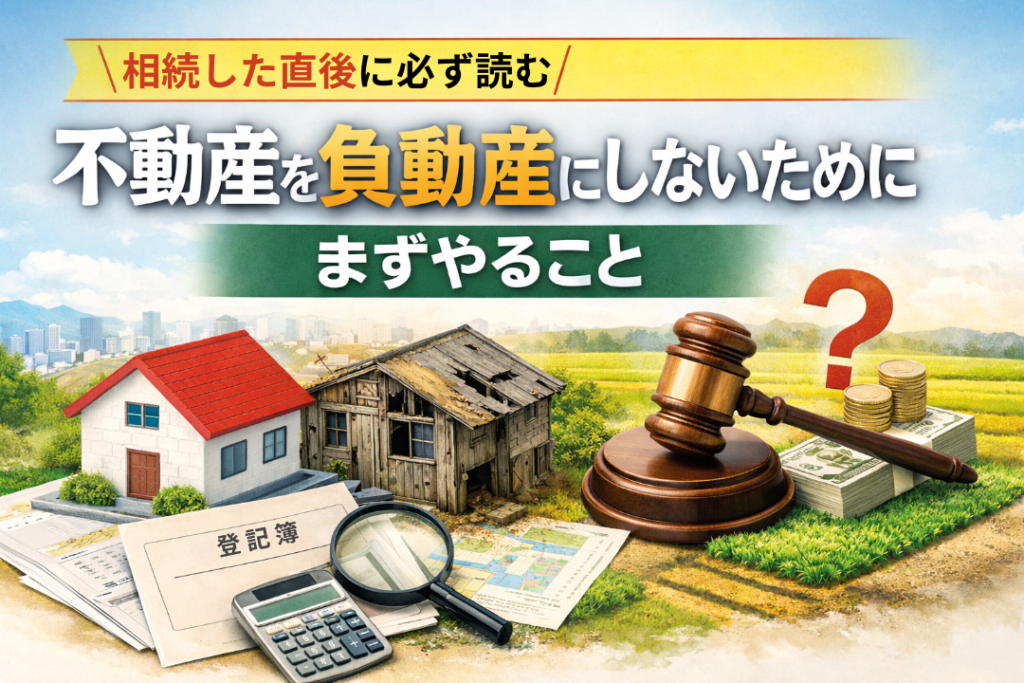 相続不動産を負動産にしないために