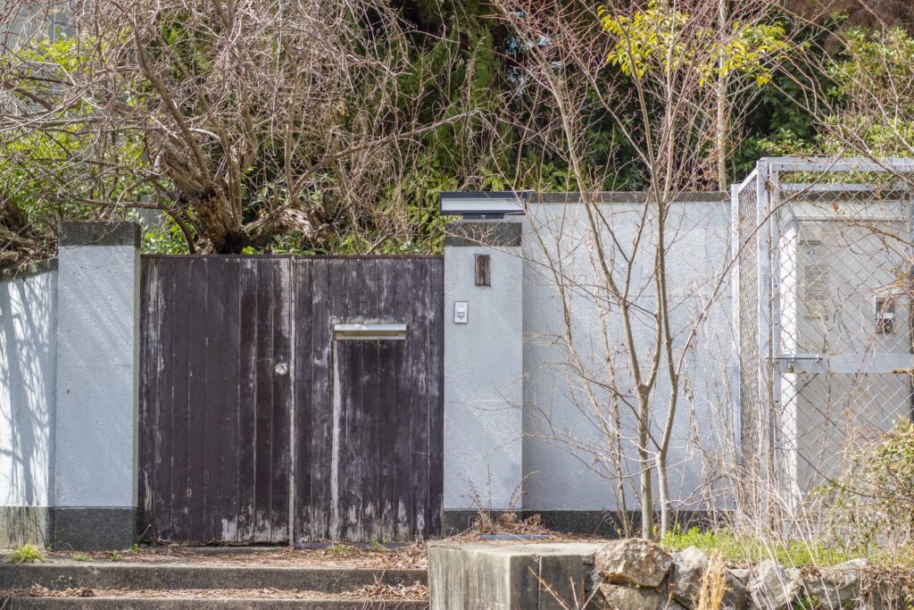 中土佐町の人の住んでいない空き家