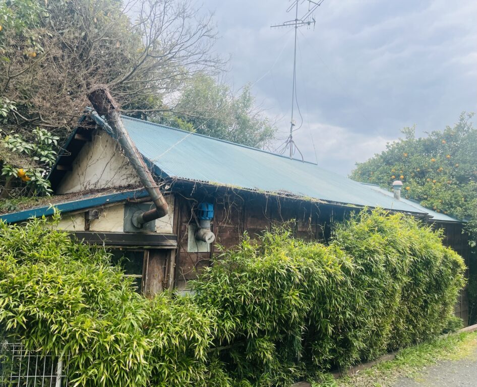 黒潮町の限界集落地の空き家
