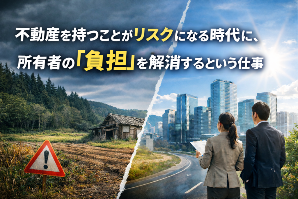 不動産リスクを解決する仕事