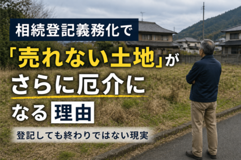 相続登記義務化で高知の負動産がさらに厄介になる理由