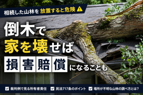 所有する山林の倒木で実際に起きた裁判事例