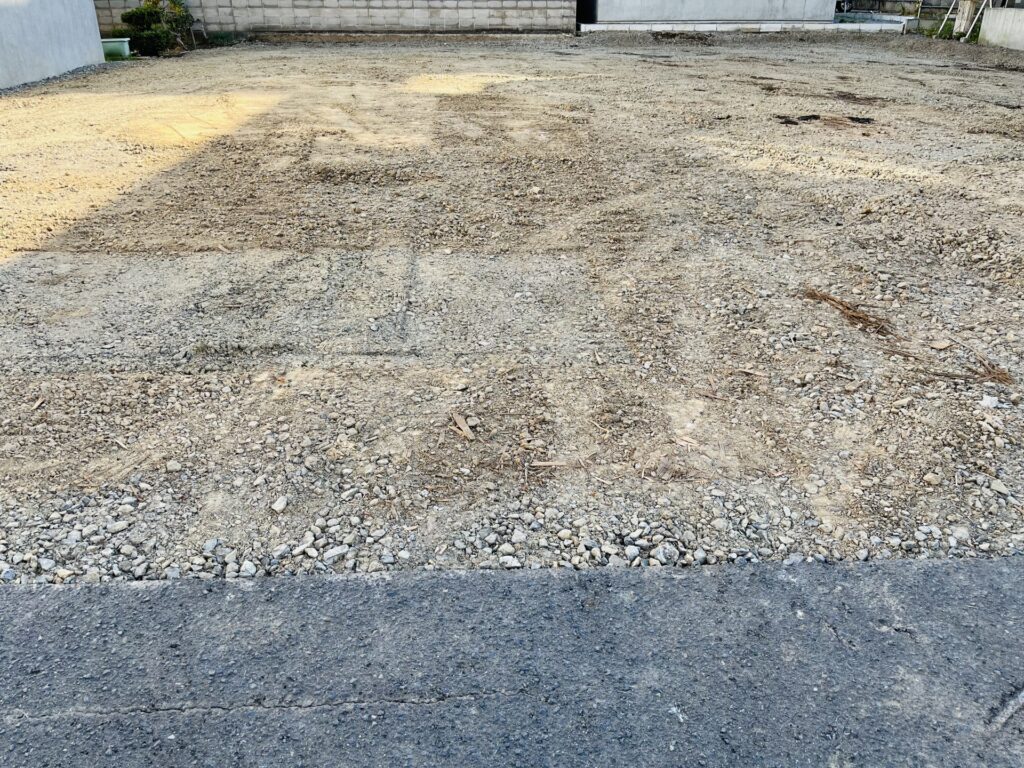 高知市の空家を解体して駐車場にした事例写真