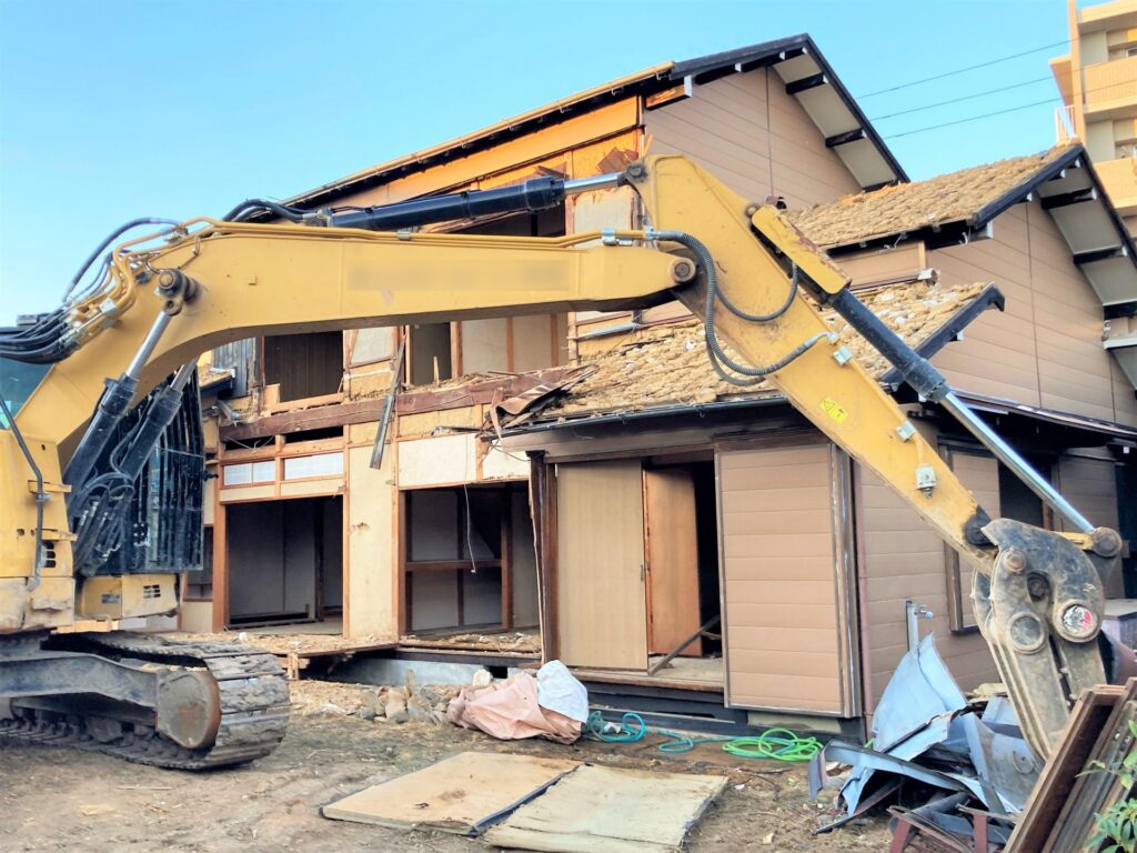 昭和の家は解体しか行く末がない画像