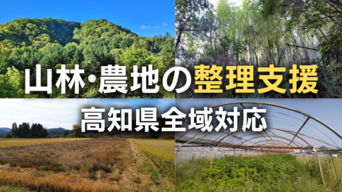 高知県の山林・農地の整理・処分支援｜場所不明・境界不明土地にも対応