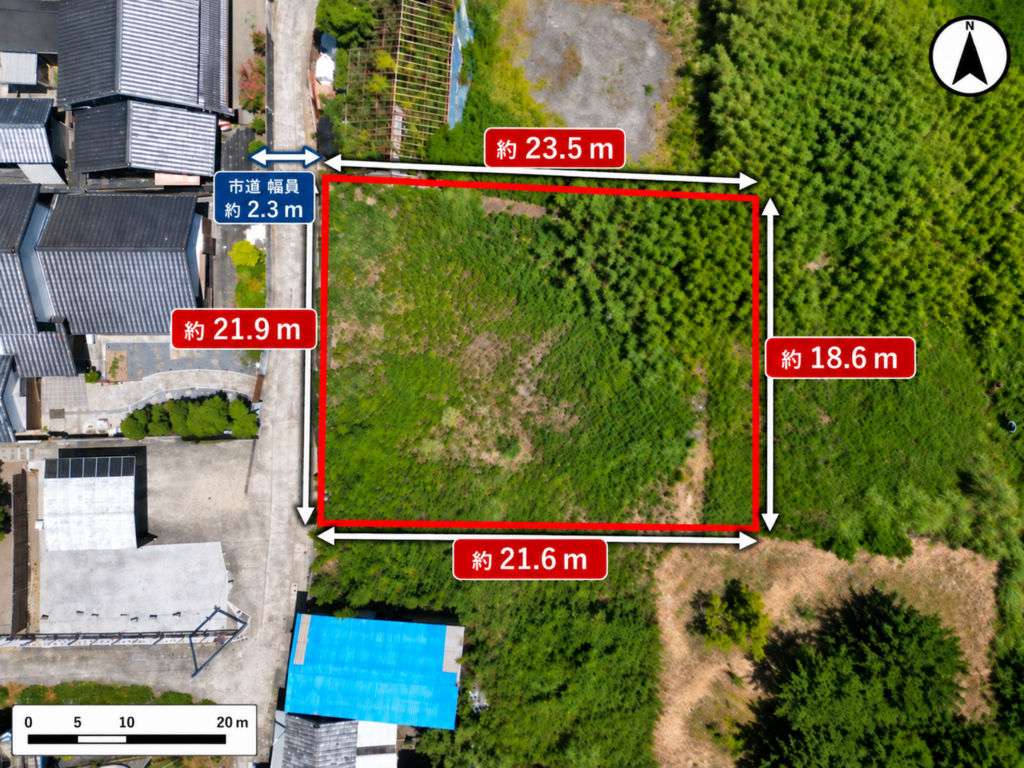 1円土地・室戸市羽根町乙