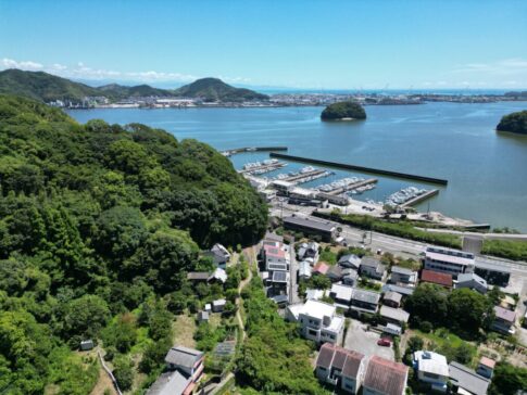 高知市横浜のドローン空撮写真