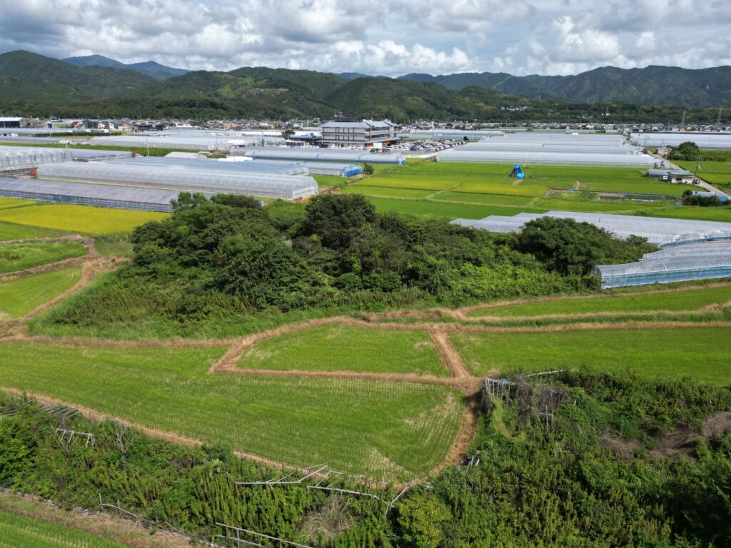 安芸市土居のドローン空撮写真