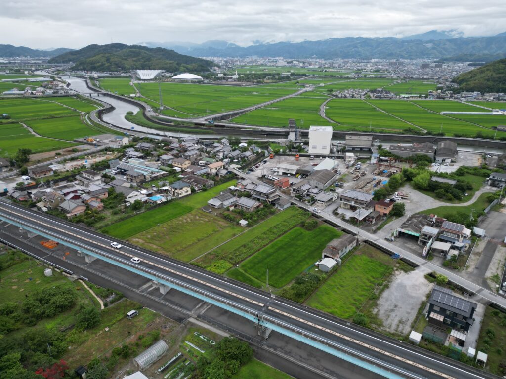 南国市の市街地農地の相続土地国庫帰属制度負担金の写真